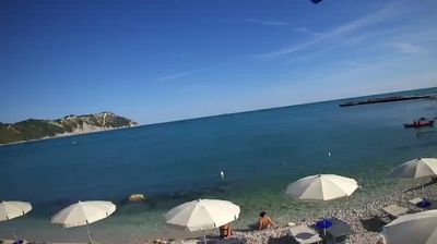immagine della webcam nei dintorni di Marcelli: webcam Portonovo