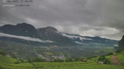 immagine della webcam nei dintorni di Paganella: webcam Cortaccia sulla Strada del Vino