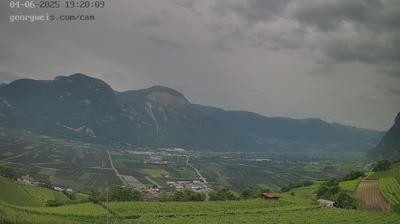 immagine della webcam nei dintorni di Valda: webcam Cortaccia sulla Strada del Vino