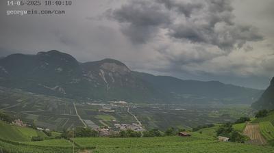 immagine della webcam nei dintorni di Cavalese: webcam Cortaccia sulla Strada del Vino