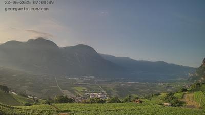 immagine della webcam nei dintorni di Cles: webcam Cortaccia sulla Strada del Vino