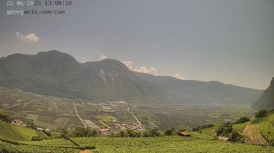 immagine della webcam nei dintorni di Bedollo: webcam Cortaccia sulla Strada del Vino