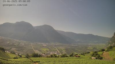 immagine della webcam nei dintorni di Sover: webcam Cortaccia sulla Strada del Vino
