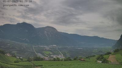 immagine della webcam nei dintorni di Ruffré Mendola: webcam Cortaccia sulla Strada del Vino