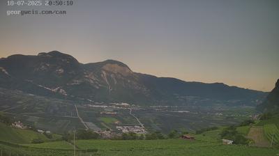 immagine della webcam nei dintorni di Valda: webcam Cortaccia sulla Strada del Vino