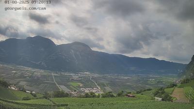 immagine della webcam nei dintorni di Coredo: webcam Cortaccia sulla Strada del Vino
