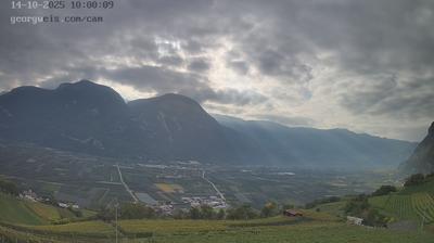 immagine della webcam nei dintorni di Cavalese: webcam Cortaccia sulla Strada del Vino
