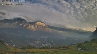 immagine della webcam nei dintorni di Varena: webcam Cortaccia sulla Strada del Vino