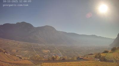 immagine della webcam nei dintorni di Cles: webcam Cortaccia sulla Strada del Vino