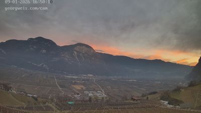immagine della webcam nei dintorni di Baselga di Pinè: webcam Cortaccia sulla Strada del Vino