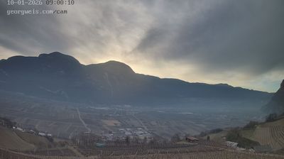 immagine della webcam nei dintorni di Caldaro sulla Strada del Vino: webcam Cortaccia sulla Strada del Vino