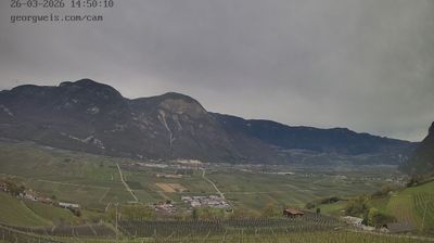 immagine della webcam nei dintorni di Baselga di Pinè: webcam Cortaccia sulla Strada del Vino