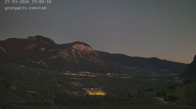 immagine della webcam nei dintorni di Caldaro sulla Strada del Vino: webcam Cortaccia sulla Strada del Vino