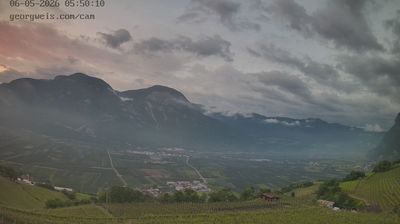immagine della webcam nei dintorni di Ruffré Mendola: webcam Cortaccia sulla Strada del Vino