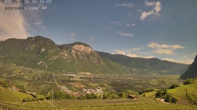 immagine della webcam nei dintorni di Coredo: webcam Cortaccia sulla Strada del Vino