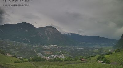 immagine della webcam nei dintorni di Baselga di Pinè: webcam Cortaccia sulla Strada del Vino