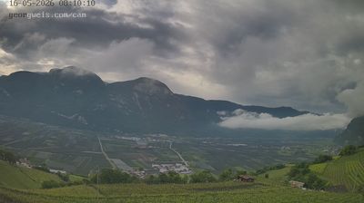 immagine della webcam nei dintorni di Cles: webcam Cortaccia sulla Strada del Vino