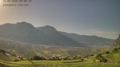 immagine della webcam nei dintorni di Palù del Fersina: webcam Cortaccia sulla Strada del Vino