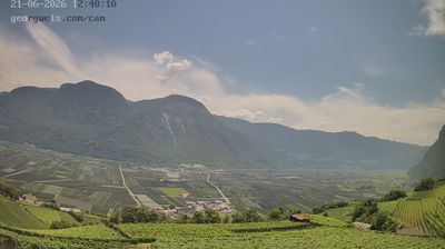 immagine della webcam nei dintorni di Ruffré Mendola: webcam Cortaccia sulla Strada del Vino