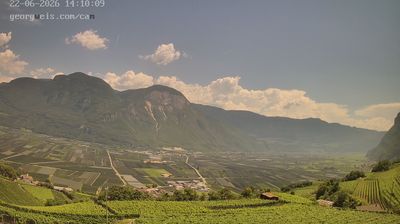 immagine della webcam nei dintorni di Egna: webcam Cortaccia sulla Strada del Vino