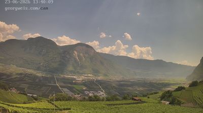 immagine della webcam nei dintorni di Coredo: webcam Cortaccia sulla Strada del Vino