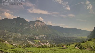 immagine della webcam nei dintorni di Cles: webcam Cortaccia sulla Strada del Vino