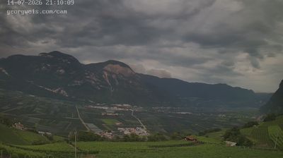 immagine della webcam nei dintorni di Cavalese: webcam Cortaccia sulla Strada del Vino