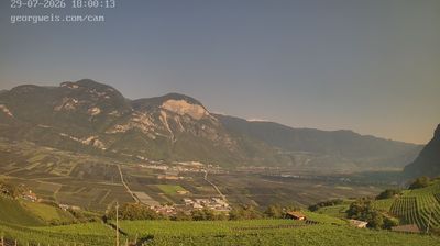 immagine della webcam nei dintorni di Baselga di Pinè: webcam Cortaccia sulla Strada del Vino