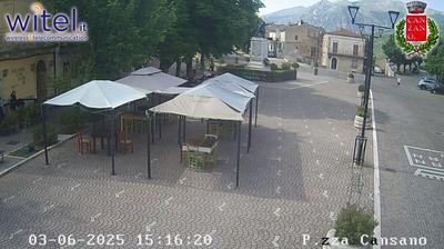 immagine della webcam nei dintorni di Campo di Giove: webcam Cansano