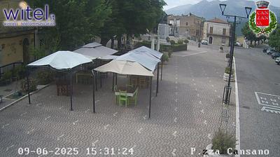 immagine della webcam nei dintorni di Pettorano sul Gizio: webcam Cansano