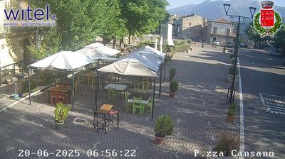 immagine della webcam nei dintorni di Rocca Pia: webcam Cansano