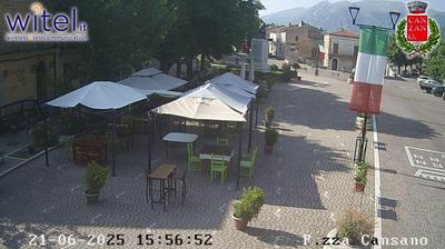 immagine della webcam nei dintorni di Civitella Alfedena: webcam Cansano