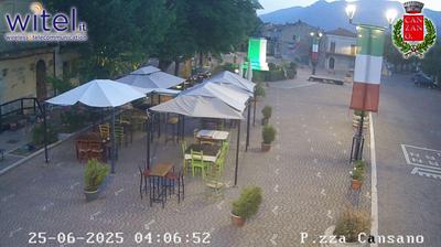 immagine della webcam nei dintorni di Sant'Eufemia a Maiella: webcam Cansano