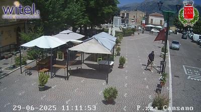 immagine della webcam nei dintorni di Pacentro: webcam Cansano