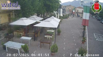 immagine della webcam nei dintorni di Rivisondoli: webcam Cansano