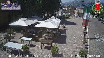 immagine della webcam nei dintorni di Campo di Giove: webcam Cansano