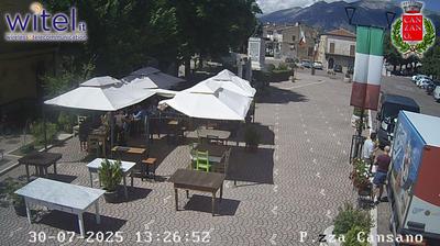 immagine della webcam nei dintorni di Villetta Barrea: webcam Cansano