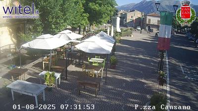 immagine della webcam nei dintorni di Pettorano sul Gizio: webcam Cansano
