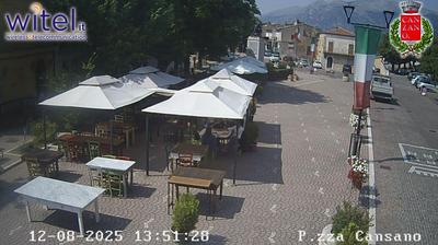 immagine della webcam nei dintorni di Sant'Eufemia a Maiella: webcam Cansano