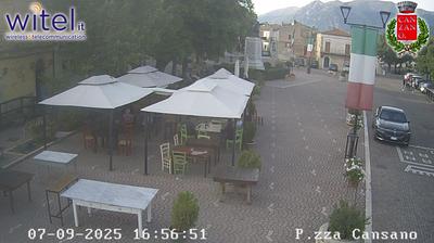 immagine della webcam nei dintorni di Gagliano Aterno: webcam Cansano