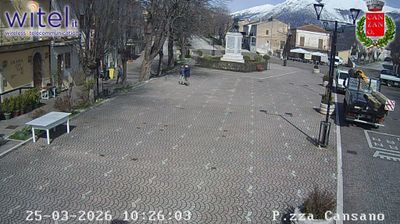 immagine della webcam nei dintorni di Bisegna: webcam Cansano