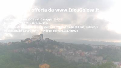 immagine della webcam nei dintorni di Savignano Irpino: webcam San Marco dei Cavoti