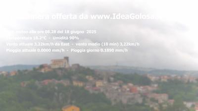 immagine della webcam nei dintorni di Benevento: webcam San Marco dei Cavoti