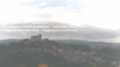immagine della webcam nei dintorni di Colle d'Anchise: webcam San Marco dei Cavoti