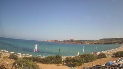 immagine della webcam nei dintorni di Trinità d'Agultu e Vignola: webcam Isola Rossa