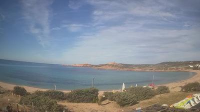 immagine della webcam nei dintorni di Trinità d'Agultu e Vignola: webcam Isola Rossa