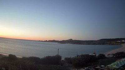 immagine della webcam nei dintorni di Trinità d'Agultu e Vignola: webcam Isola Rossa