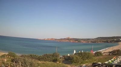 immagine della webcam nei dintorni di Santa Teresa Gallura: webcam Isola Rossa