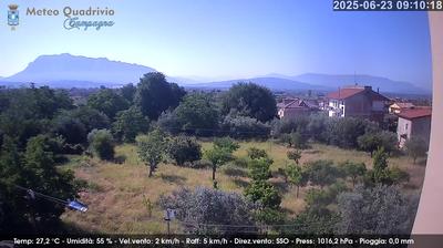 immagine della webcam nei dintorni di Lago Laceno: webcam Quadrivio