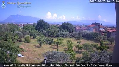 immagine della webcam nei dintorni di Bagnoli Irpino: webcam Quadrivio
